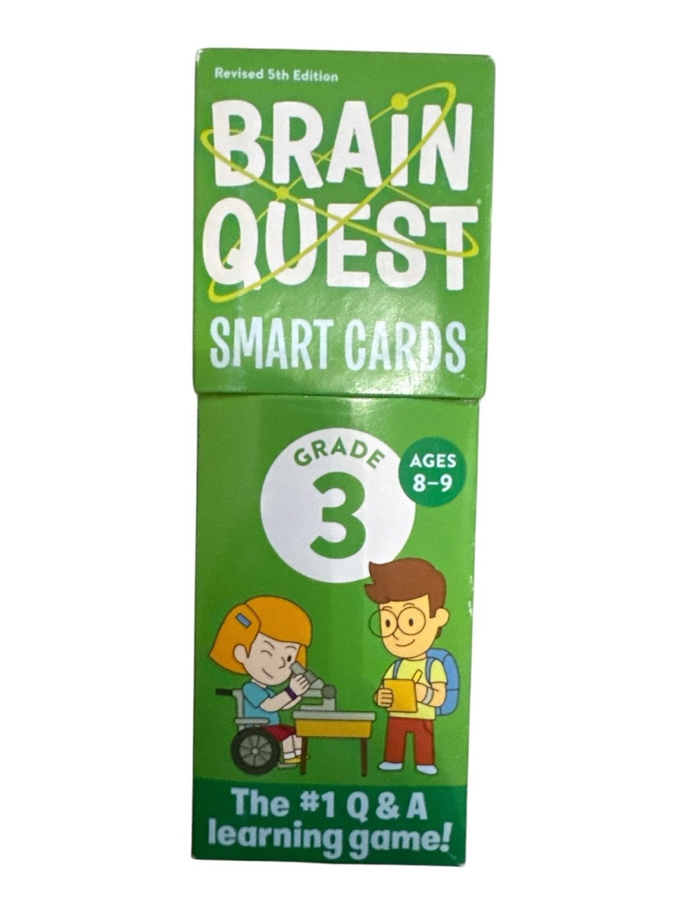 Brain Quest Grade 3 Smart Cards for Ages 8-9 Third Graders Homeschool Education